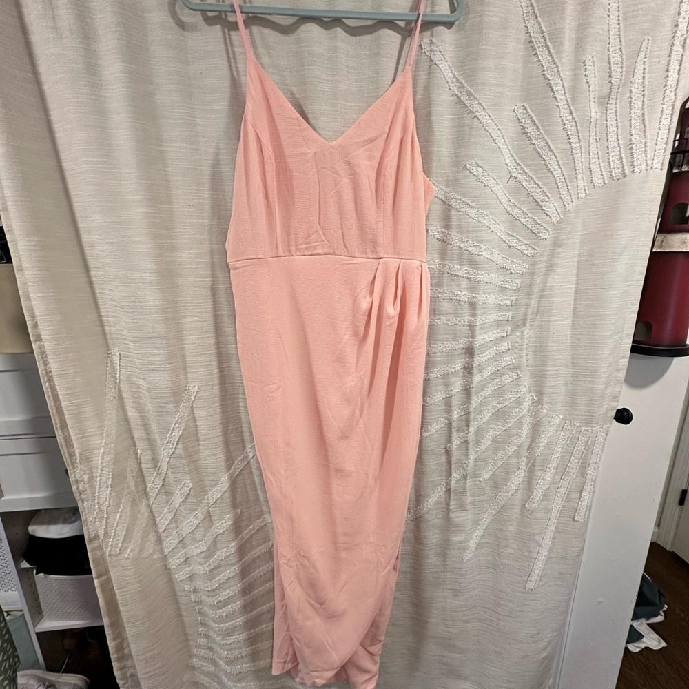 Showpo Light Pink Maxi Dress